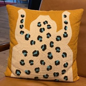 Cold Picnic throw pillow